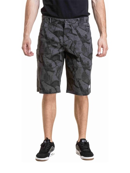 Meatfly Meatfly pantaloni scurți bărbătești Bobber Graffity 2 Gray