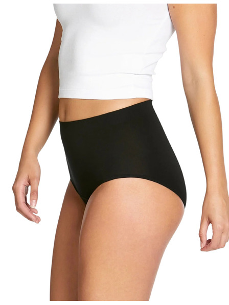 Love Luna Chilot menstrual Love Luna Seamfree Full Brief negru