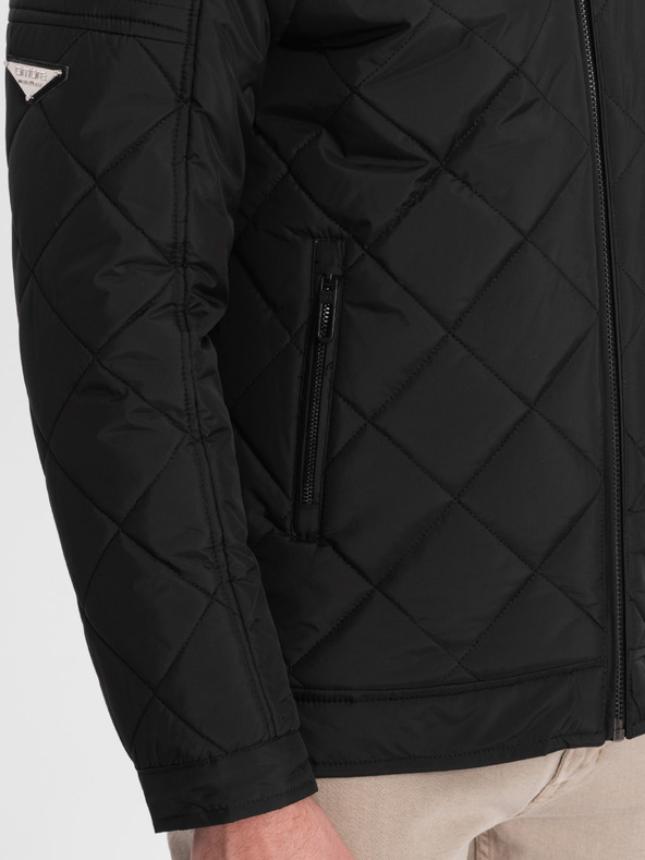 Ombre Clothing BIKER Jachetă
