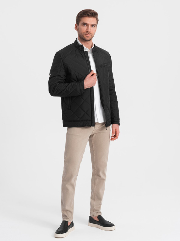 Ombre Clothing BIKER Jachetă