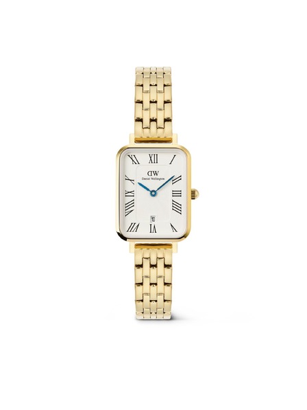 Daniel Wellington Ceas de dama Daniel Wellington Quadro Roman Numerals Date 5-link DW00100861