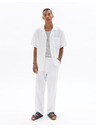 Celio Tricou alb pentru bărbați Celio Decolml