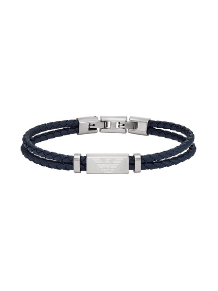 Emporio Armani Bratară din piele pentru bărbați Emporio Armani EGS2995040