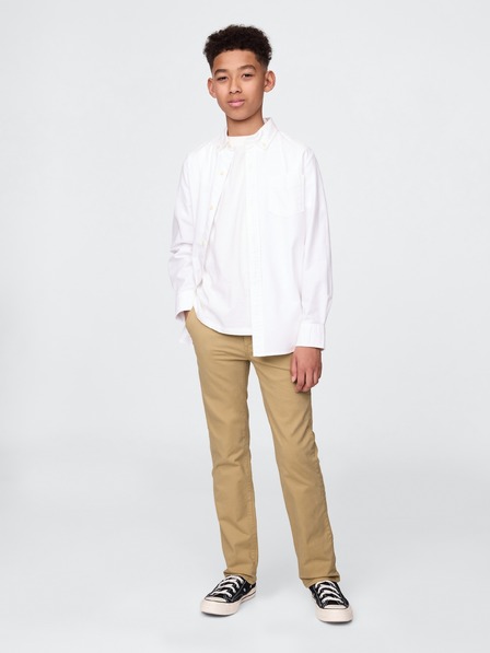 GAP Pantaloni khaki pentru copii Straight Stretch GAP