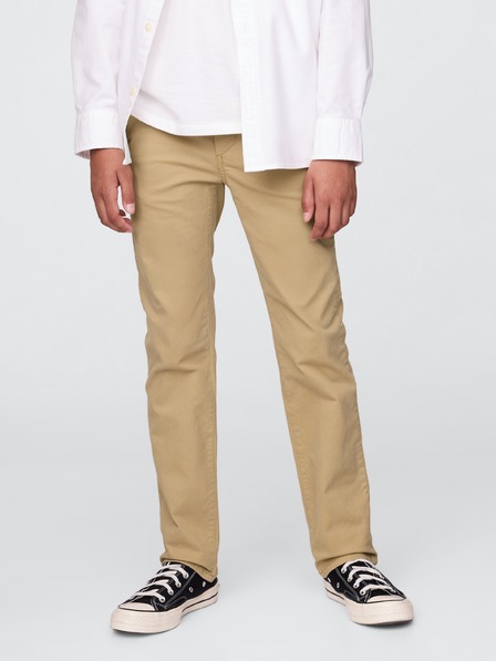 GAP Pantaloni khaki pentru copii Straight Stretch GAP
