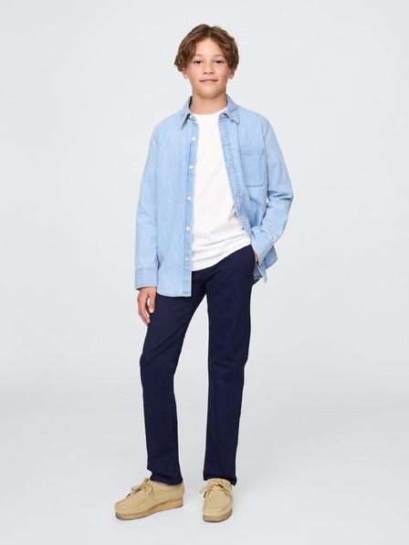 GAP Pantaloni khaki pentru copii Straight Stretch GAP