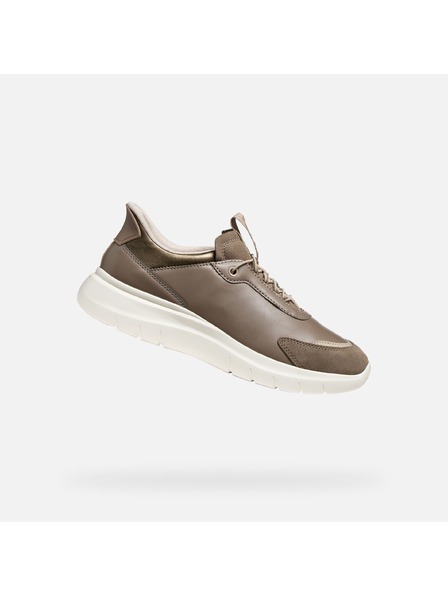 Geox Adidași pentru femei maro deschis Geox Plummery Plus