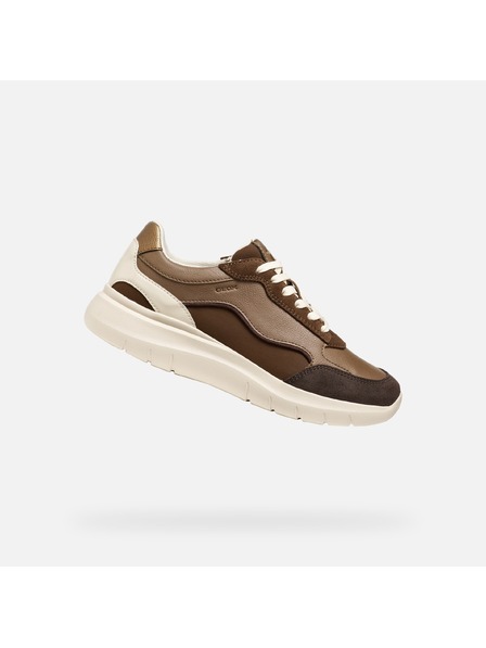 Geox Adidași pentru femei maro închis Geox Plummery