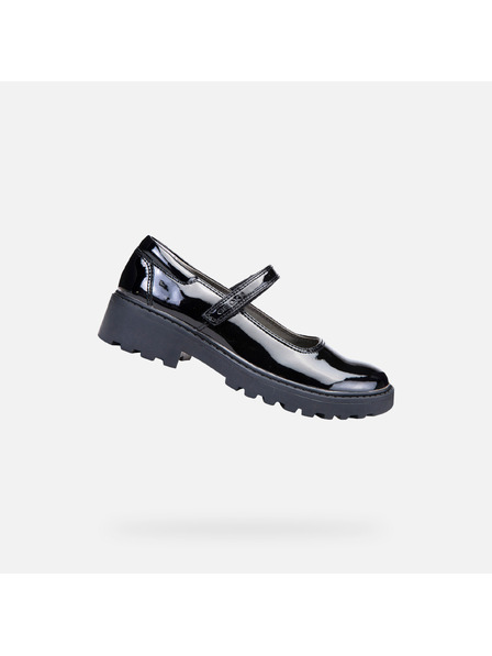 Geox Balerini negri pentru fete Geox Casey