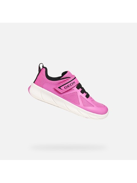 Geox Pantofi sport roz pentru fete Geox Foot-Run