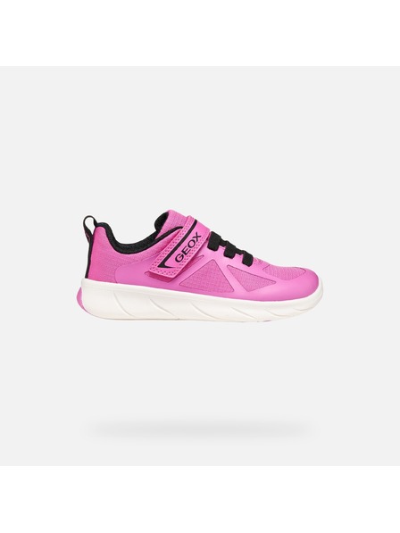 Geox Pantofi sport roz pentru fete Geox Foot-Run