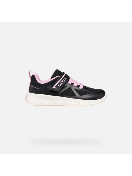 Geox Adidași negri pentru fată Geox Foot-run