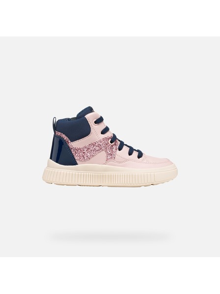 Geox Pantofi pentru fete color crem Geox Laquinny