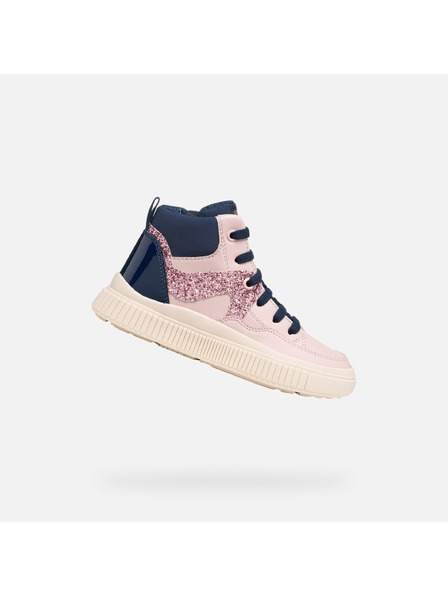 Geox Pantofi pentru fete color crem Geox Laquinny