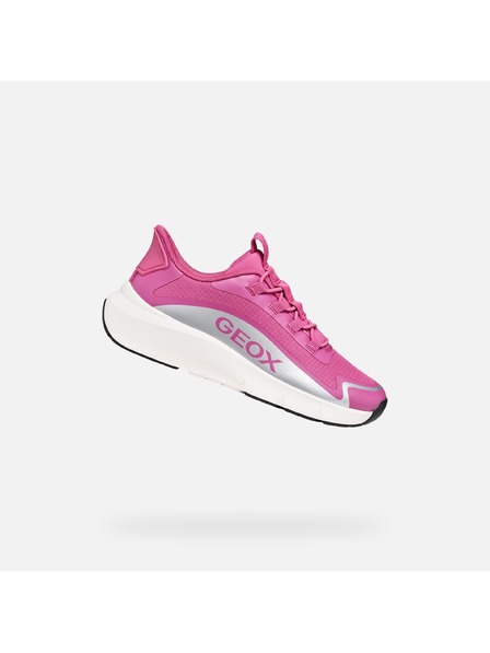 Geox Adidași roz pentru fată Geox Pro-ran Fast in