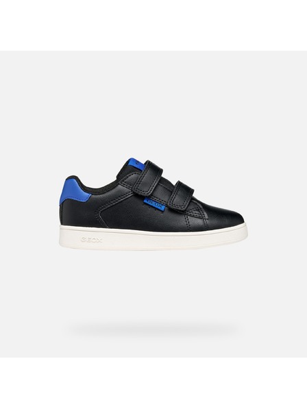 Geox Pantofi negri pentru băiat Geox Eclyper