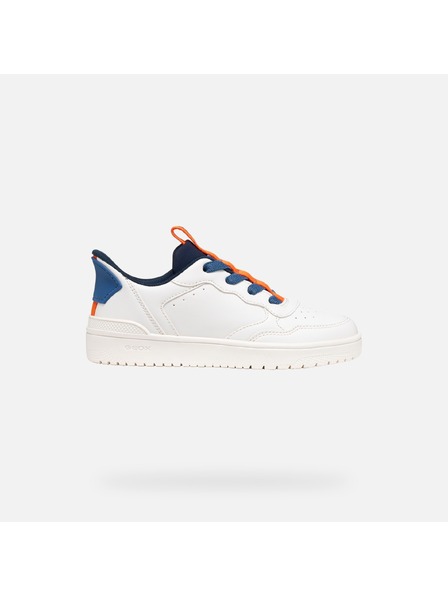 Geox Adidași albi pentru băiat Geox Washi-ba Fast in