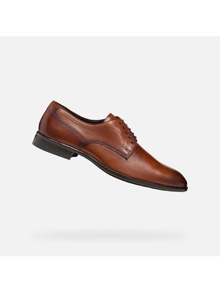 Geox Pantofi eleganti maro pentru bărbați Geox Thalos