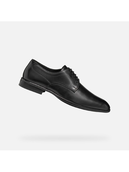 Geox Pantofi eleganti negri pentru bărbați Geox Thalos