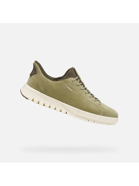 Geox Adidași verzi pentru bărbați Geox Flextride Plus