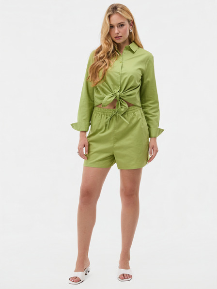 Orsay Pantaloni scurți pentru femei verde ORSAY