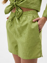 Orsay Pantaloni scurți pentru femei verde ORSAY