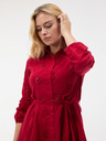 Orsay Rochie tip cămașă scurtă, cu croială evazată, roșu ORSAY