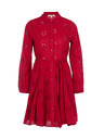 Orsay Rochie tip cămașă scurtă, cu croială evazată, roșu ORSAY