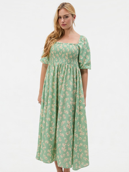 Orsay Rochie maxi pentru femei cu model abstract, verde deschis ORSAY
