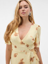Orsay Rochie midi tip petrecut pentru femei cu model abstract, galben ORSAY
