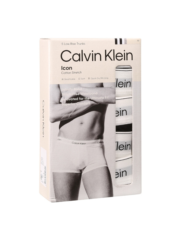 Calvin Klein Set de cinci -boxeri bărbați Calvin Klein multicolori