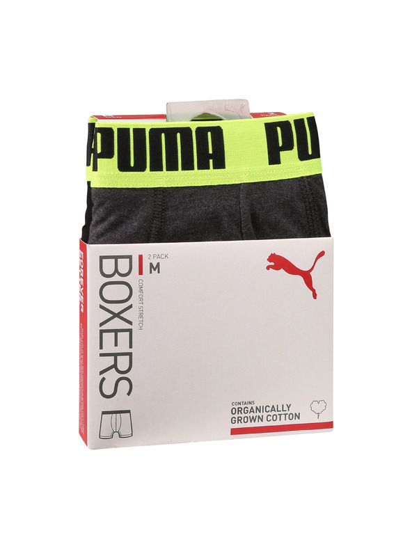 Puma Set de doi - boxeri bărbați Puma multicolor