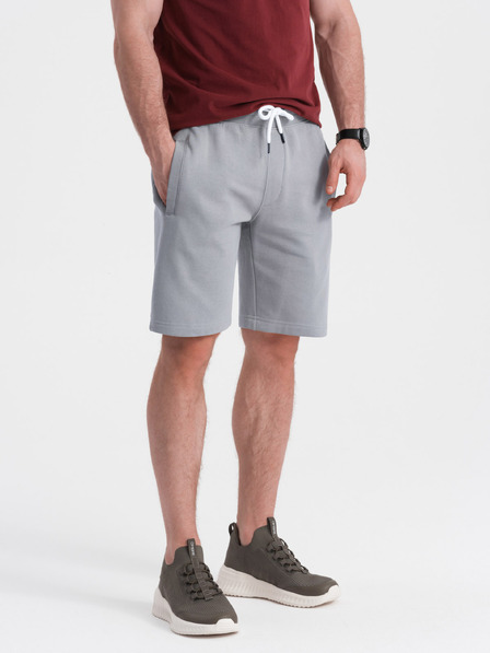 Ombre Clothing Pantaloni de trening gri pentru bărbați Ombre Clothing