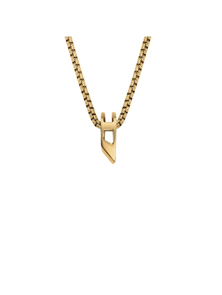 Diesel Colier din oțel inoxidabil unisex Diesel D Logo DX1670710