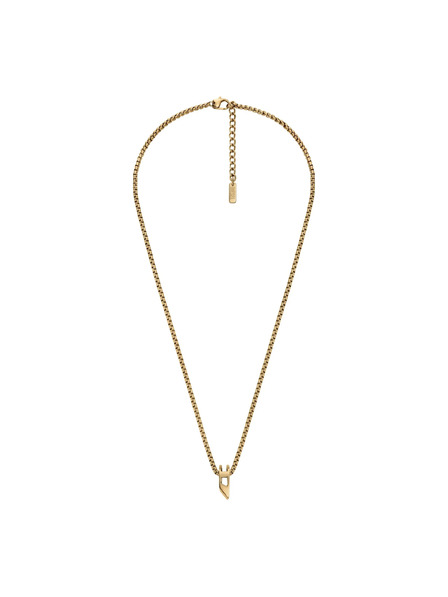 Diesel Colier din oțel inoxidabil unisex Diesel D Logo DX1670710