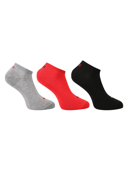 Puma Set de trei - ciorapi Puma joși multicolori