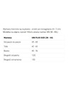 numoco Rochie lungă strălucitoare plus size cu decolteu și mânecă transparentă - bordeaux