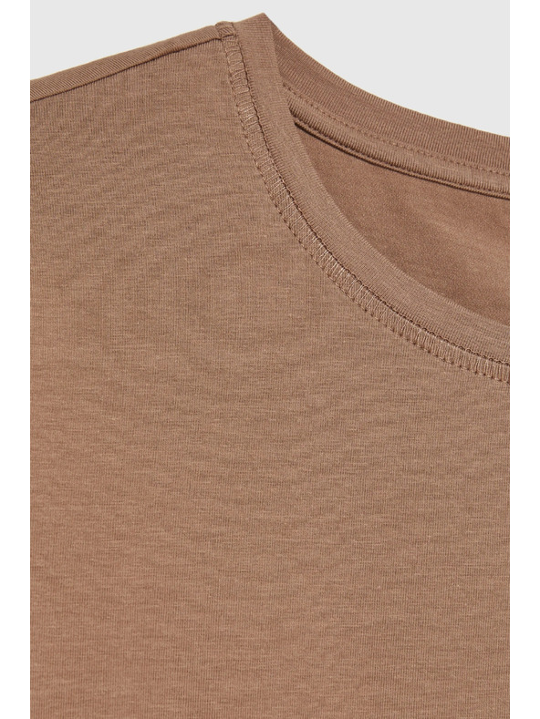 Moodo Tricou bumbac bej Moodo