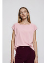 Moodo Tricou neted roz Moodo