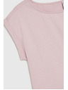Moodo Tricou neted roz Moodo