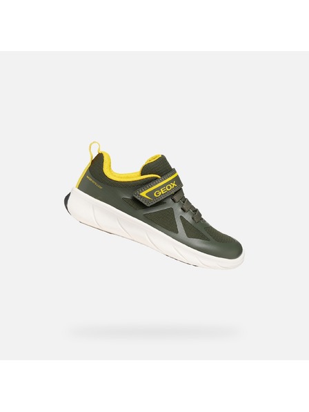 Geox Pantofi sport pentru băieți verde închis Geox Foot-run