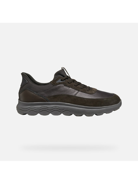 Geox Pantofi sport pentru bărbați maro închis Geox Spherica Plus
