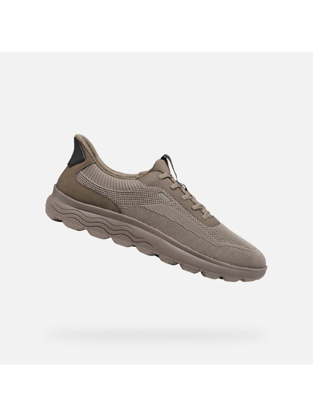 Geox Pantofi sport pentru bărbați gri deschis Geox Spherica Plus