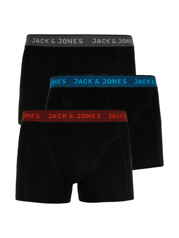 Jack & Jones Set de trei boxeri negri Jack & Jones