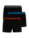 Jack & Jones Set de trei boxeri negri Jack & Jones
