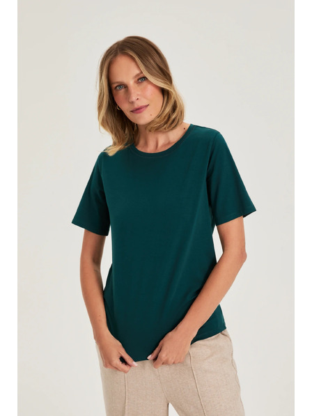 Moodo Tricou din bumbac verde Moodo