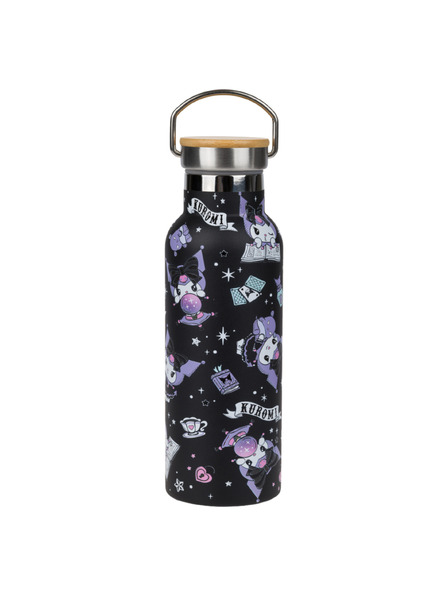 BAAGL  BAAGL Termos cu capac din bambus Kuromi Fortune Dream, 500 ml