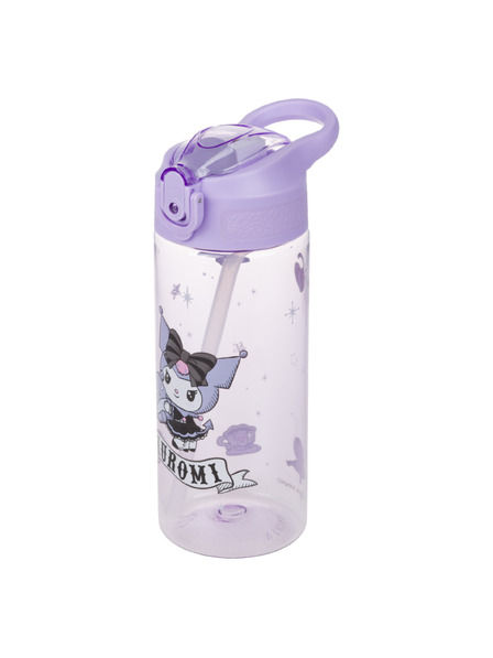 BAAGL  BAAGL Sticlă pentru băut din Tritan cu pai Kuromi Fortune Dream, 500 ml