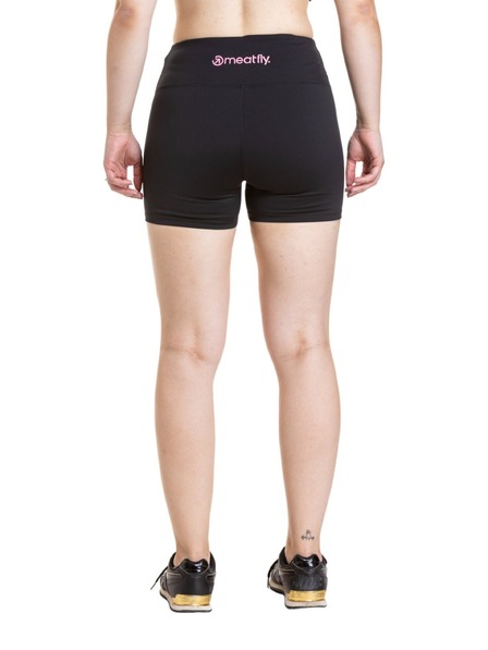 Meatfly Meatfly pantaloni scurți biker pentru femei Shorbi Short Black Pink