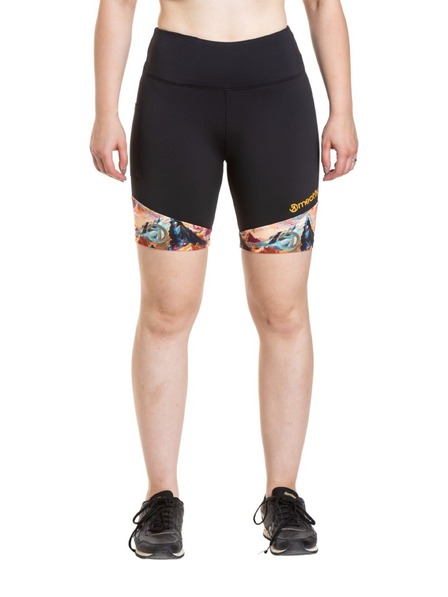 Meatfly Meatfly pantaloni scurți biker pentru femei Shorbi Long Mango Mountains